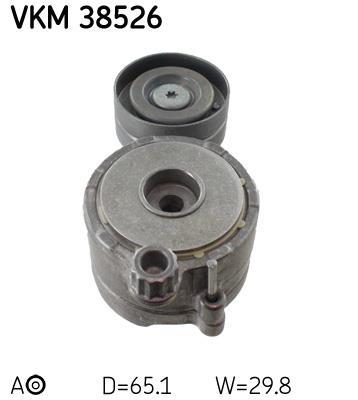 Rolo tensor da correia trapezoidal estriada SKF ref. VKM 38526